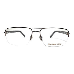 Michael Kors Eyeglasses MK356M 210 Dark Brown Half Rim Frame 55[]16 140 H4972